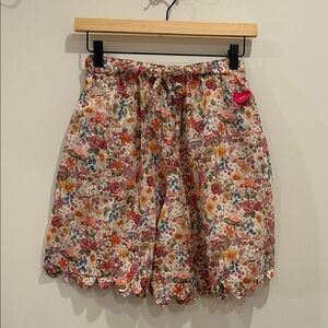 Horror Vacui Printed Cotton Shorts Sz XS